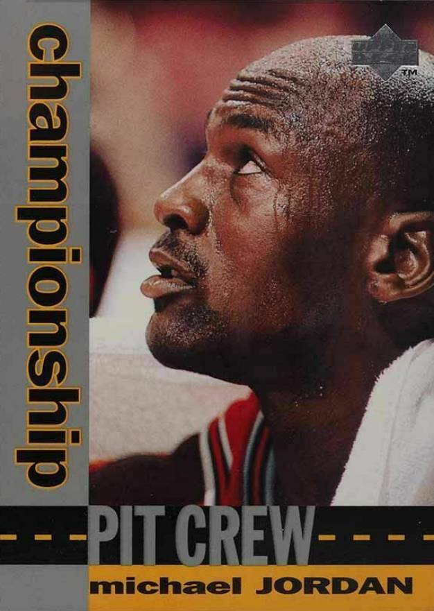 1995 Upper Deck Racing Michael Jordan #133 Basketball Card