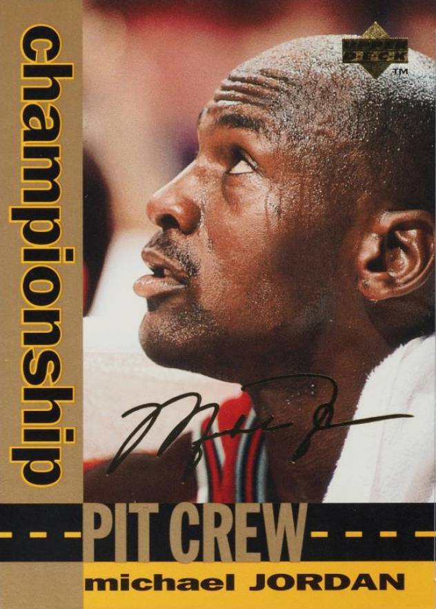 1995 Upper Deck Racing Michael Jordan #133 Basketball Card
