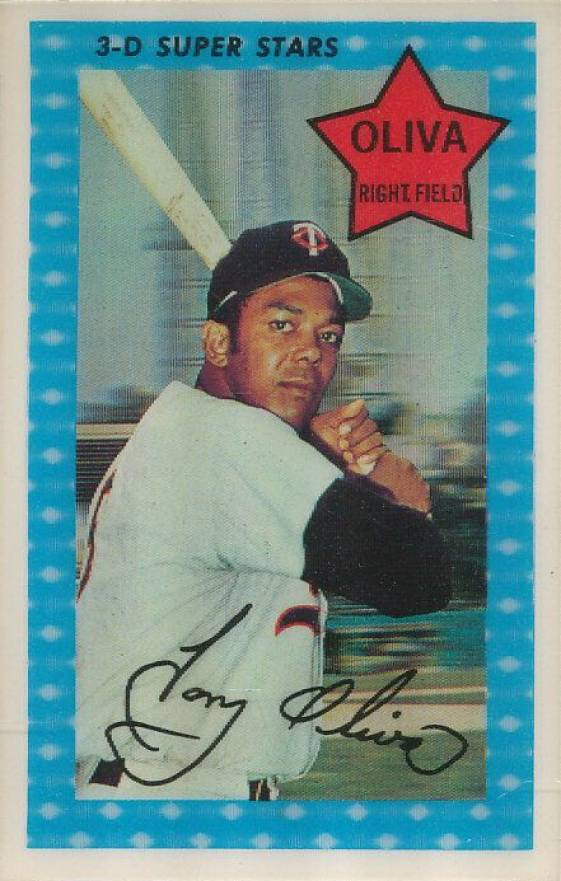 1971 Kellogg's Tony Oliva #12 Baseball Card