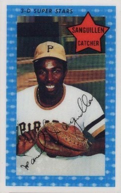 1971 Kellogg's Manny Sanguillen #13b Baseball Card