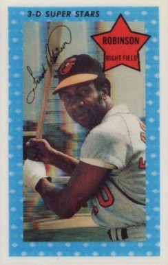 1971 Kellogg's Frank Robinson #15 Baseball Card