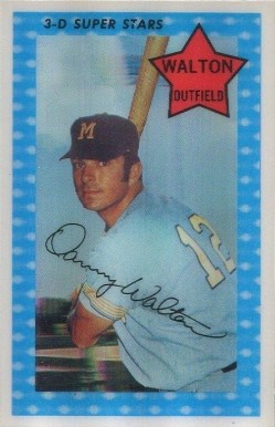 Danny Walton Milwaukee Brewers Custom Baseball Card 1970 Style Card That  Could Have Been by MaxCards Mint Condition 2022