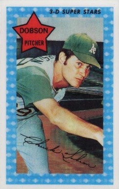 1971 Kellogg's Chuck Dobson #32 Baseball Card