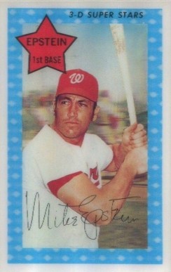 1971 Kellogg's Mike Epstein #34 Baseball Card
