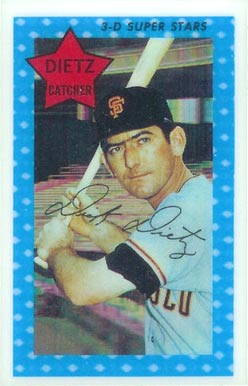 1971 Kellogg's Dick Dietz #42 Baseball Card