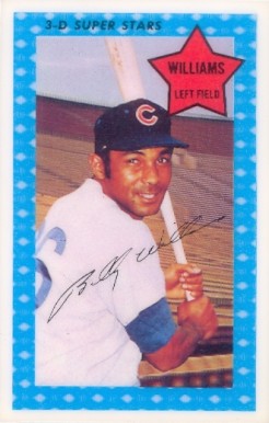1971 Kellogg's Billy Williams #61 Baseball Card