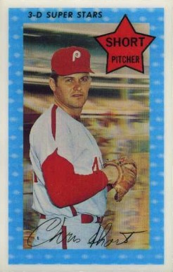 1971 Kellogg's Chris Short #75 Baseball Card