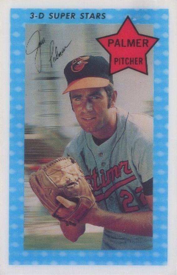 1971 Kellogg's Jim Palmer #60 Baseball Card