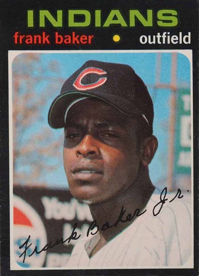 1971 O-Pee-Chee Frank Baker #689 Baseball Card