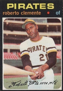 1971 O-Pee-Chee Roberto Clemente #630 Baseball Card
