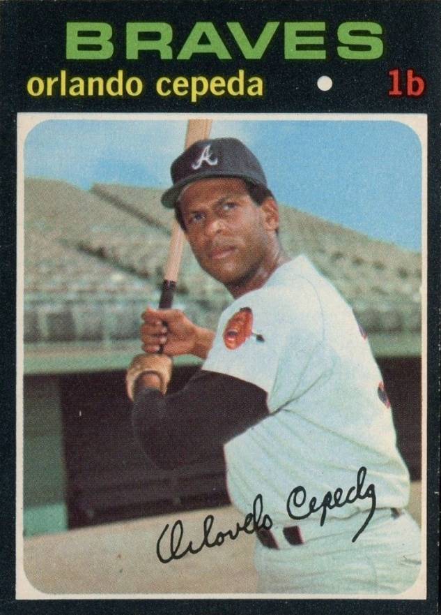 1971 O-Pee-Chee Orlando Cepeda #605 Baseball Card