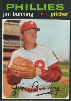1971 O-Pee-Chee Jim Bunning #574 Baseball Card