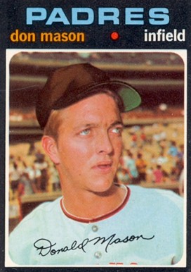 1971 O-Pee-Chee Don Mason #548 Baseball Card