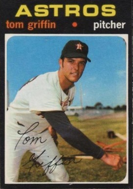 1971 O-Pee-Chee Tom Griffin #471 Baseball Card