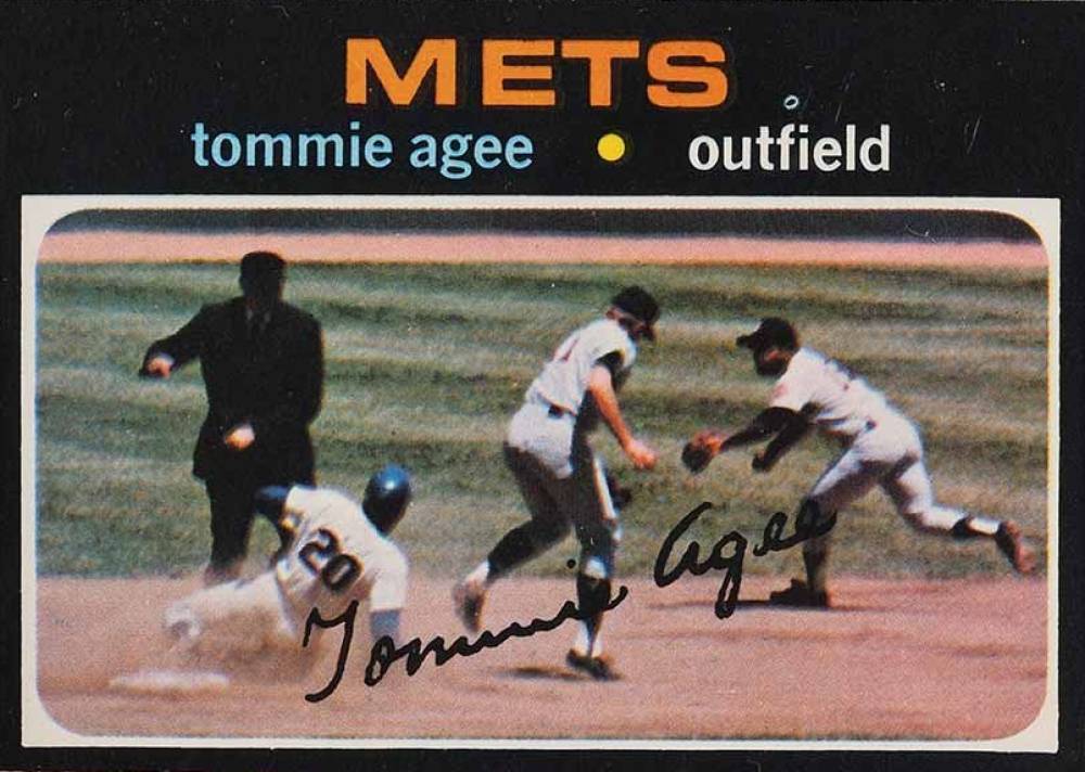 1971 O-Pee-Chee Tommie Agee #310 Baseball Card