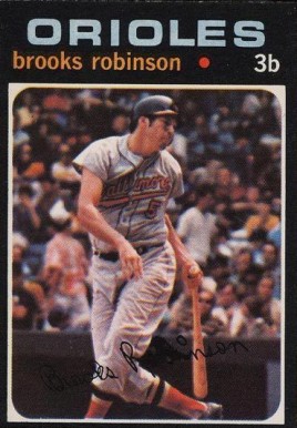 1971 O-Pee-Chee Brooks Robinson #300 Baseball Card