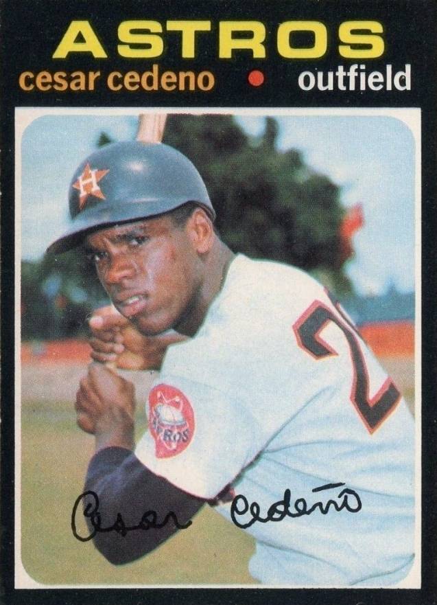 1971 O-Pee-Chee Cesar Cedeno #237 Baseball Card