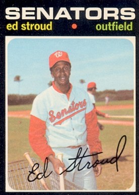 1971 O-Pee-Chee Ed Stroud #217 Baseball Card