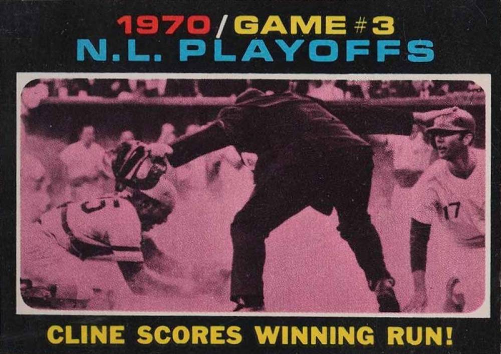 1971 O-Pee-Chee N.L. Playoff Game 3 #201 Baseball Card