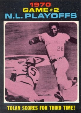 1971 O-Pee-Chee N.L. Playoff Game 2 #200 Baseball Card