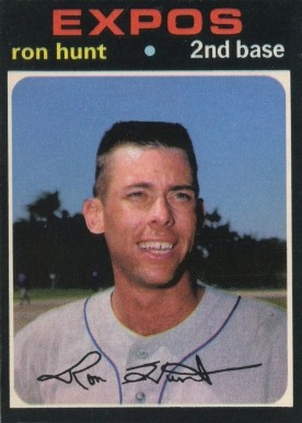 1971 O-Pee-Chee Ron Hunt #161 Baseball Card
