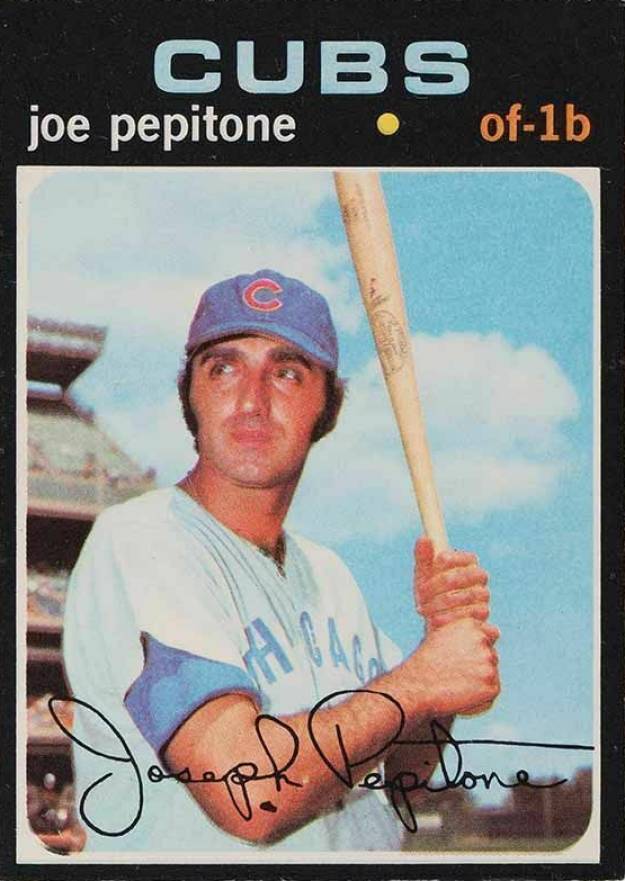 1971 O-Pee-Chee Joe Pepitone #90 Baseball Card
