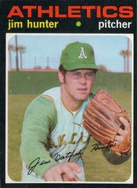 1971 O-Pee-Chee Jim Hunter #45 Baseball Card