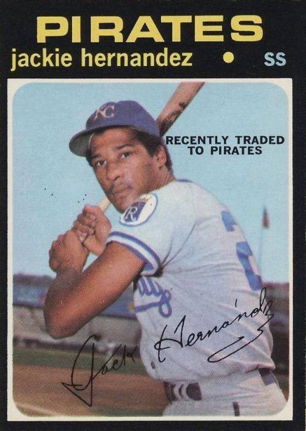 1971 O-Pee-Chee Jackie Hernandez #144Y Baseball Card