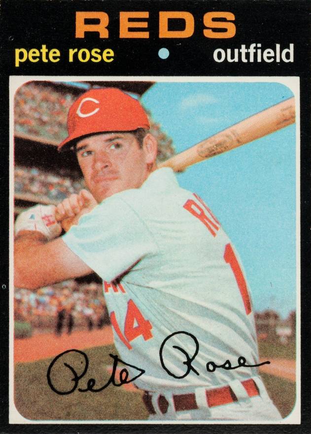 1971 O-Pee-Chee Pete Rose #100 Baseball Card