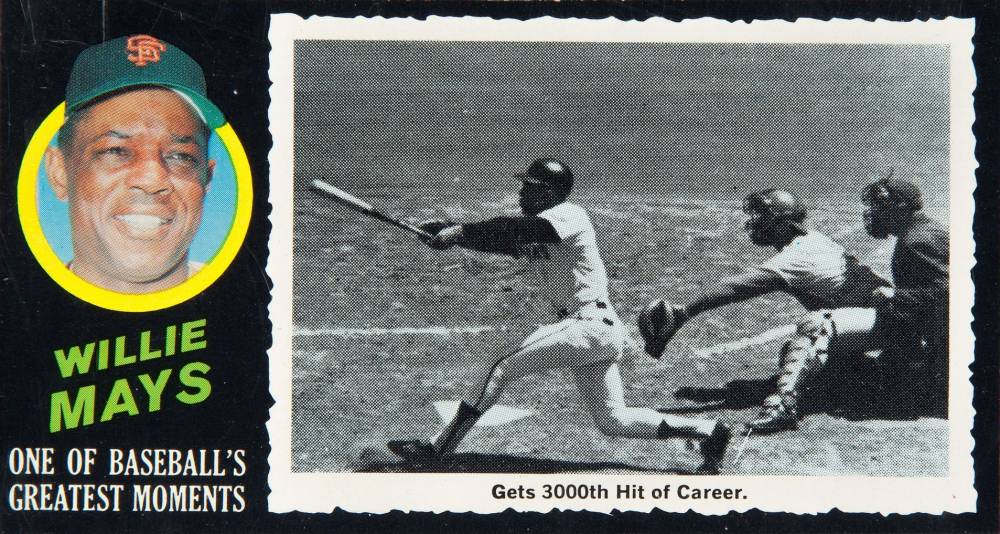 1971 Topps Greatest Moments Willie Mays #41 Baseball Card