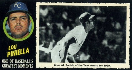 1971 Topps Greatest Moments Lou Piniella #38 Baseball Card