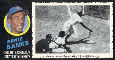 1971 Topps Greatest Moments Ernie Banks #36 Baseball Card