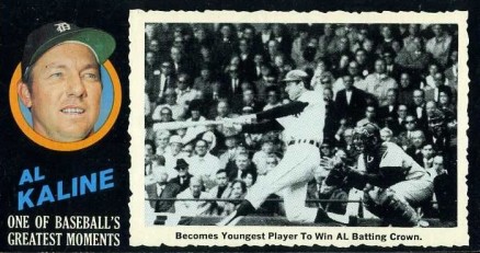 1971 Topps Greatest Moments Al Kaline #19 Baseball Card