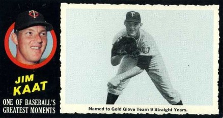 1971 Topps Greatest Moments Jim Kaat #7 Baseball Card