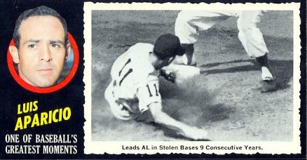 1971 Topps Greatest Moments Luis Aparicio #51 Baseball Card