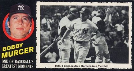 1971 Topps Greatest Moments Bobby Murcer #46 Baseball Card