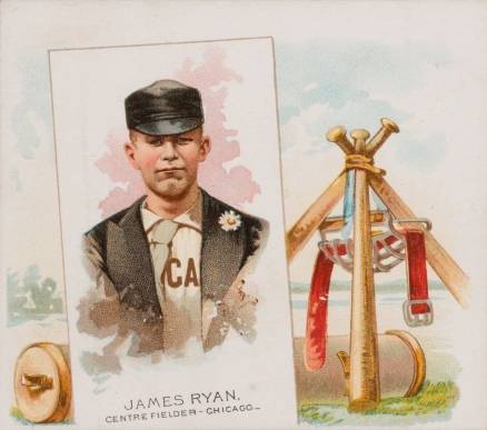 1888 Allen & Ginter James Ryan # Baseball Card