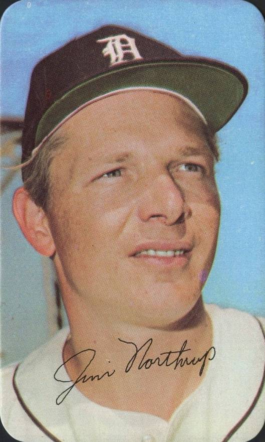 1971 Topps Super Jim Northrup #55 Baseball Card