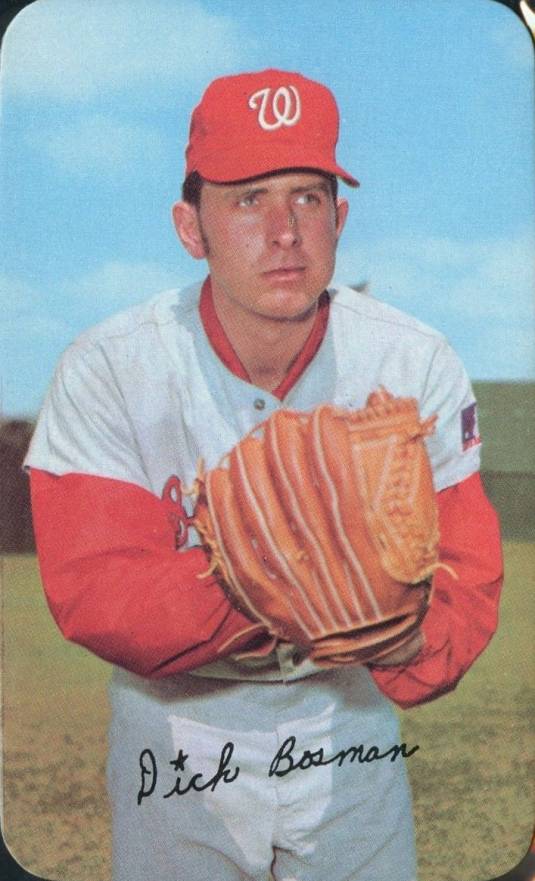 1971 Topps Super Dick Bosman #7 Baseball Card