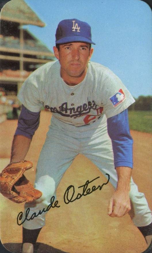 1971 Topps Super Claude Osteen #27 Baseball Card