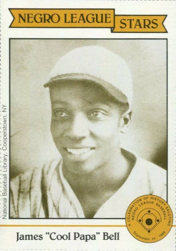 1988 Negro League Stars James Bell #14 Baseball Card