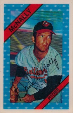 1972 Kellogg's Dave McNally #29c Baseball Card