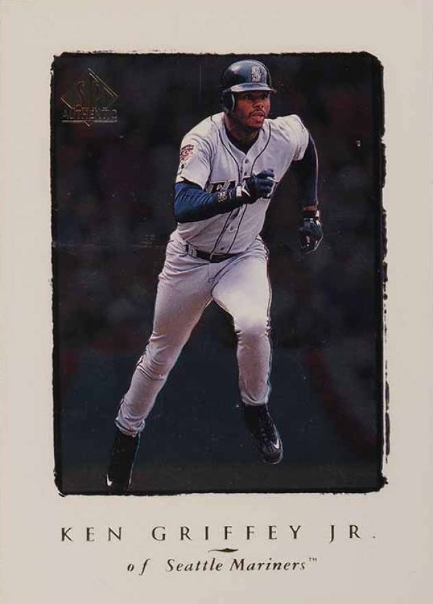 1998 SP Authentic Sample Ken Griffey Jr. #123 Baseball Card