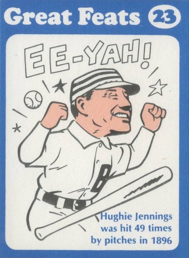 1972 Laughlin Great Feats Hughie Jennings #23 Baseball Card