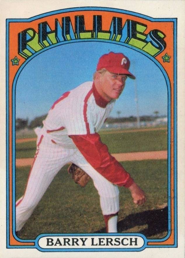 1972 O-Pee-Chee Barry Lersch #453 Baseball Card