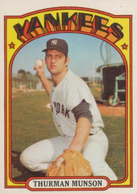 1972 O-Pee-Chee Thurman Munson #441 Baseball Card
