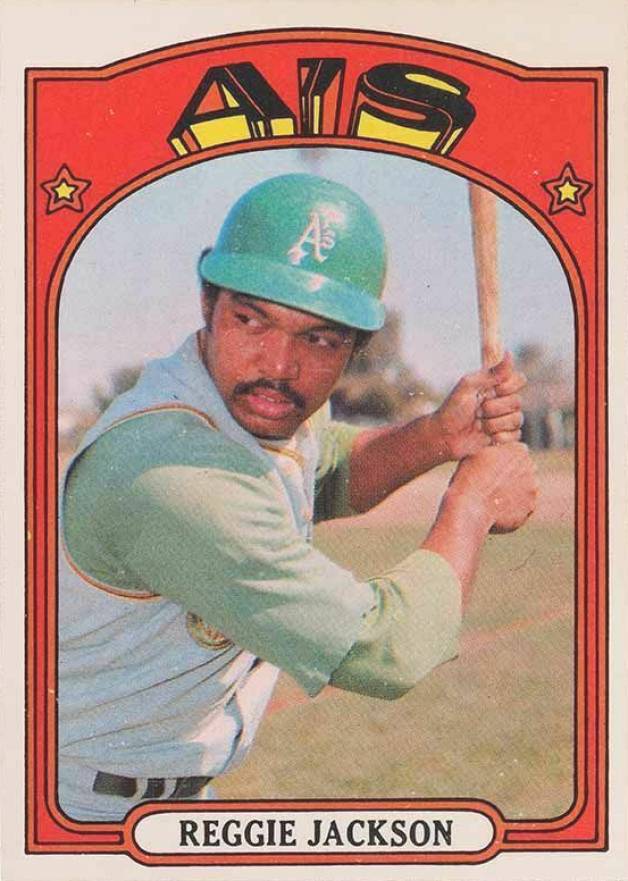 1972 O-Pee-Chee Reggie Jackson #435 Baseball Card