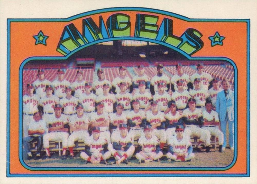 1972 O-Pee-Chee Angels Team #71 Baseball Card