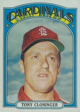 1972 Topps Tony Cloninger #779 Baseball Card