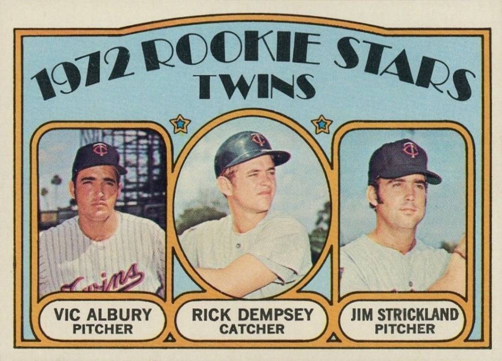 1972 Topps Twins Rookies #778 Baseball Card